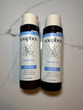 Soapbox Argan Oil Shampoo & Conditioner Set